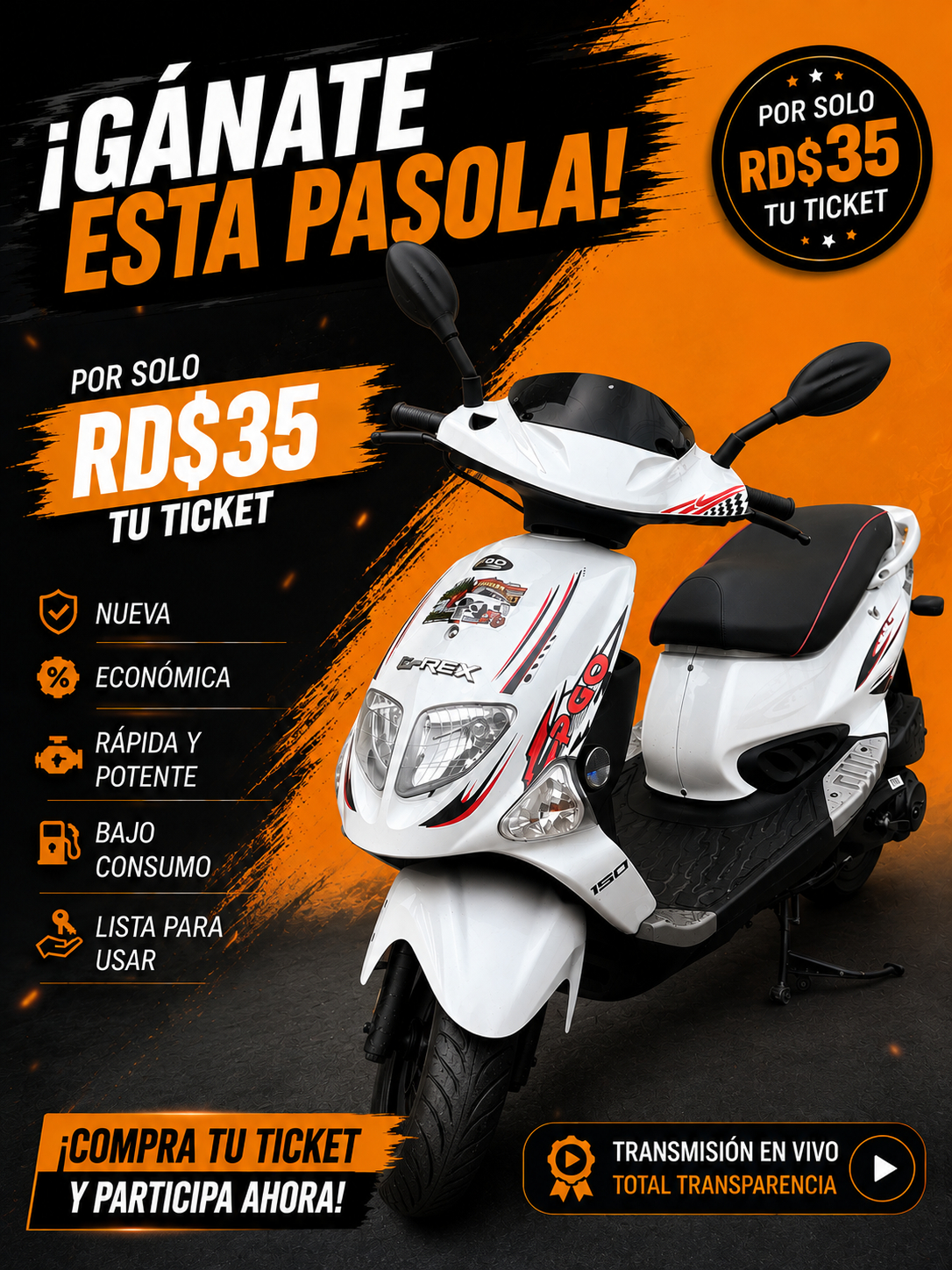 ¡GANA UNA PASOLA PGO 2026!